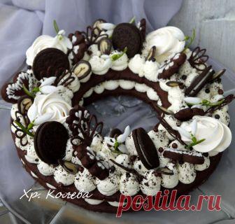 Крем торта Орео