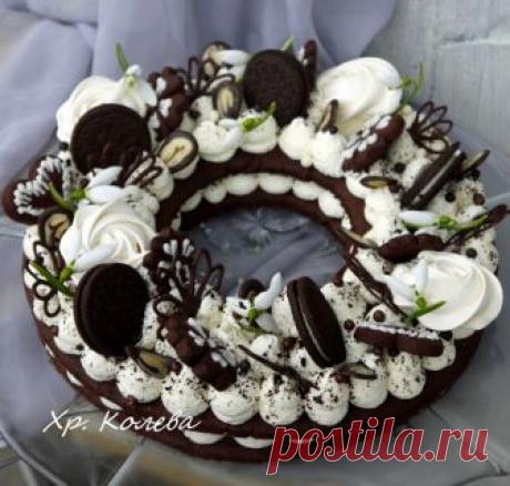 Крем торта Орео