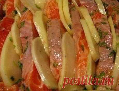 РЫБНОЕ БЛЮДО ИЗ ДУХОВКИ