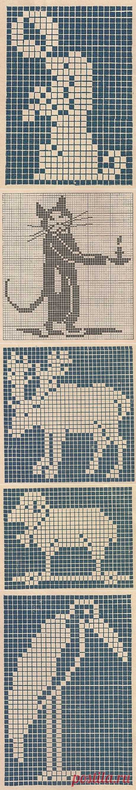 Sentimental Baby: Children's Motifs for Cross Stitch or Filet Crochet