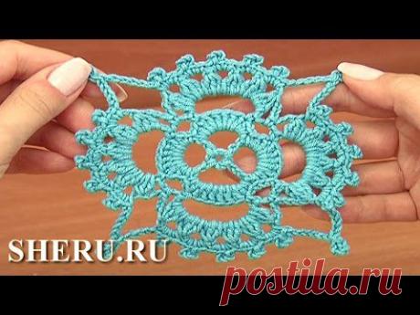 Мотивы крючком и методы их соединения