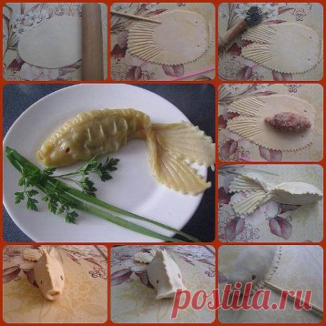 Вот такие нужно лепить пельмени,съел и желание сбылось=)))