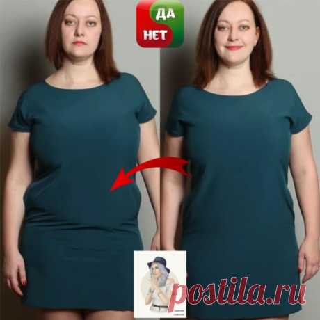 Изящный силуэт: как подобрать одежду, которая скрывает бока и живот?