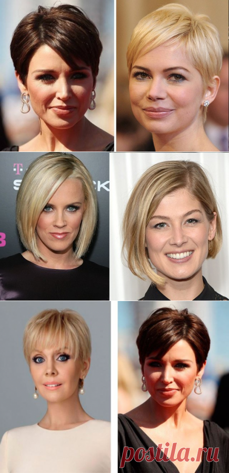 Модные короткие стрижки для женщин после 40 лет, фото