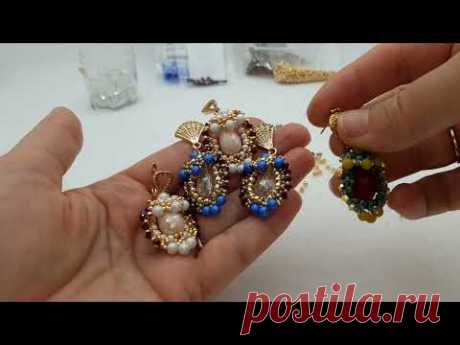Diy video tutorial #orecchini #cerchi #earrings #perle  ,,PRIMO,,🥰🥰