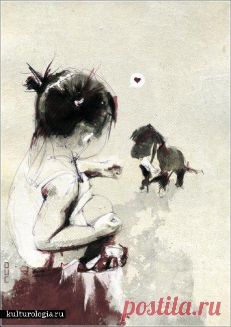 Тень несозданных созданий… Иллюстрации Флориана Николь (Florian Nicolle) | Живопись | Арт