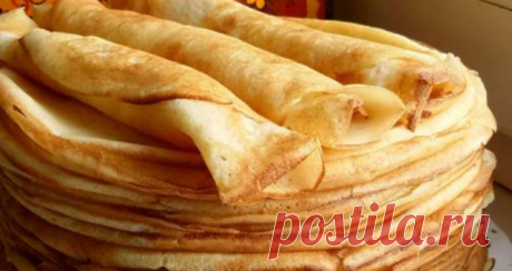 Блины по старинному рецепту: все дело в секретной фишке
