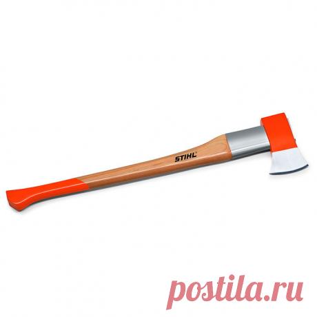 Колун Stihl топорище из карии, 2880 г, 80 см подходит для колки крупномерных лесоматериалов (заготовка дров, колка лесоматериалов длиной 100 см и диаметром до 100 см). При необходимости с помощью клина.