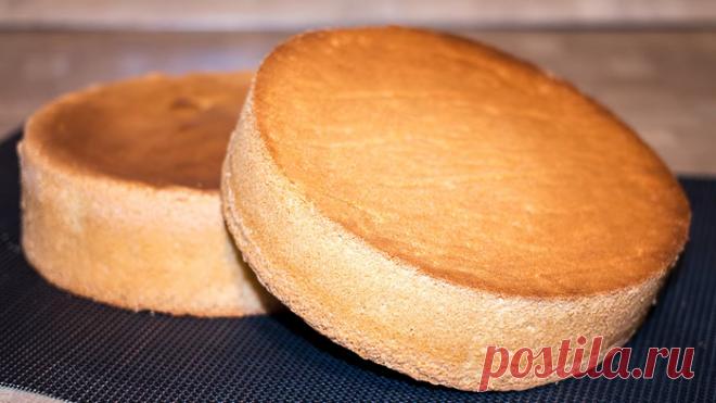 Классический бисквит - простой рецепт