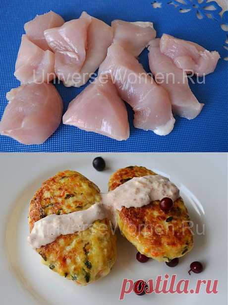 Рецепт куриных котлет в мультиварке