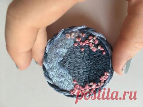 Брошь «Горная сакура» от бренда Panna | Журнал Ярмарки Мастеров