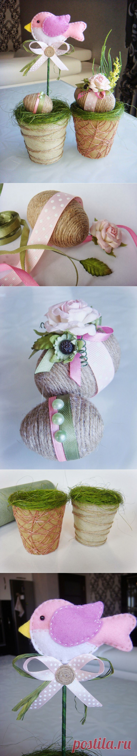 Мастер-класс &quot;Композиция пасхальная&quot; - Ярмарка Мастеров - ручная работа, handmade