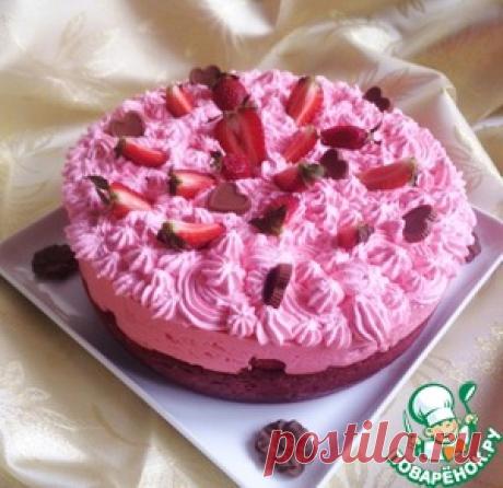 Чизкейк "Красный бархат" - кулинарный рецепт