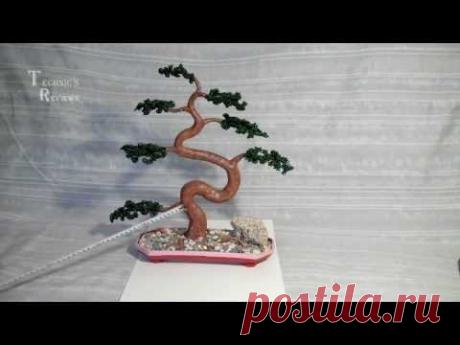 Искусственный бонсай. Дуб. Artificial bonsai. Банкан.