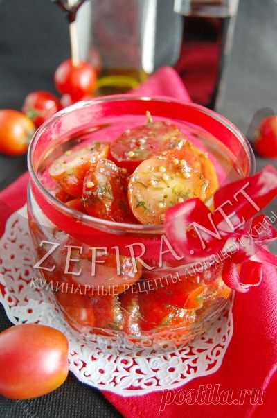 Быстрый рецепт маринованных помидоров черри&nbsp;-&nbsp;домашние рецепты с фото
