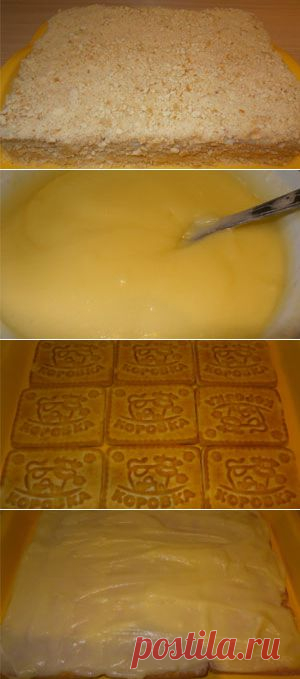 Торт из печенья на быструю руку, МК | Десерты | Само Совершенство