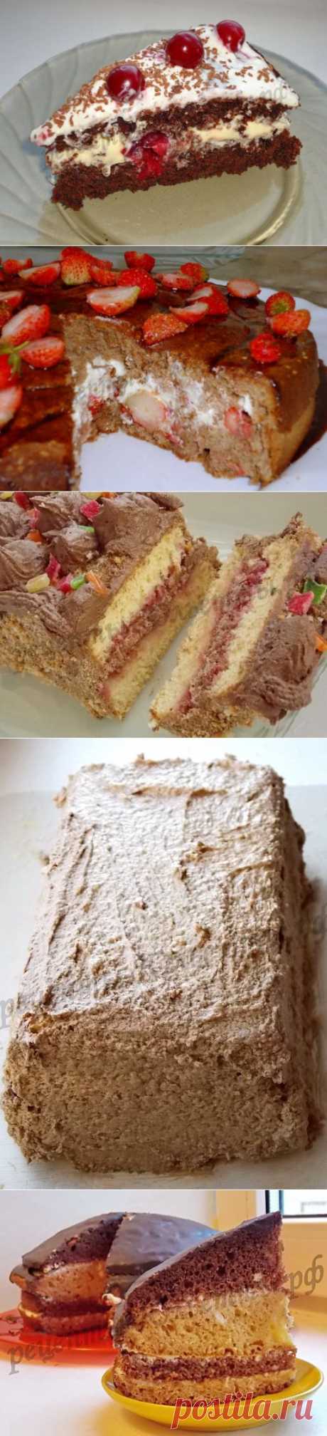 Подборка самых вкусных шоколадных тортиков с подробными пошаговыми рецептами!-Выпуск-3