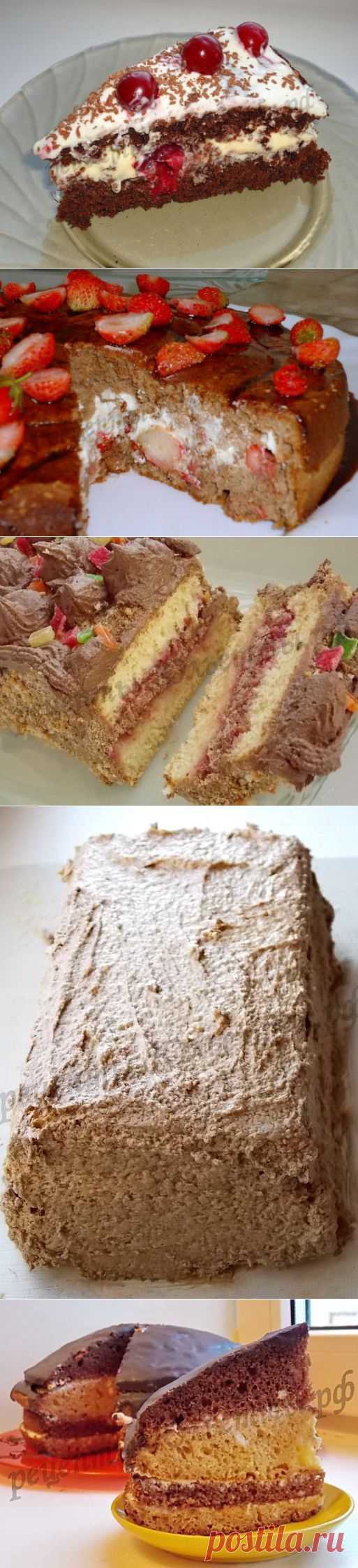 Подборка самых вкусных шоколадных тортиков с подробными пошаговыми рецептами!-Выпуск-3