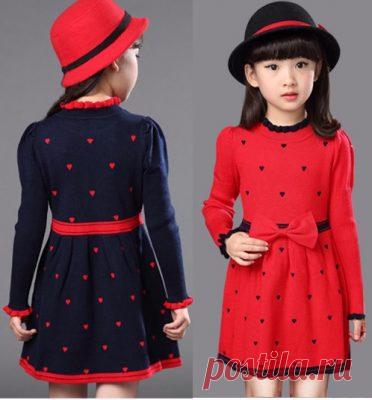 Платье для девочки. Выкройка на возраст 1-14 лет