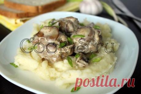 Фрикадельки в грибном соусе | Четыре вкуса