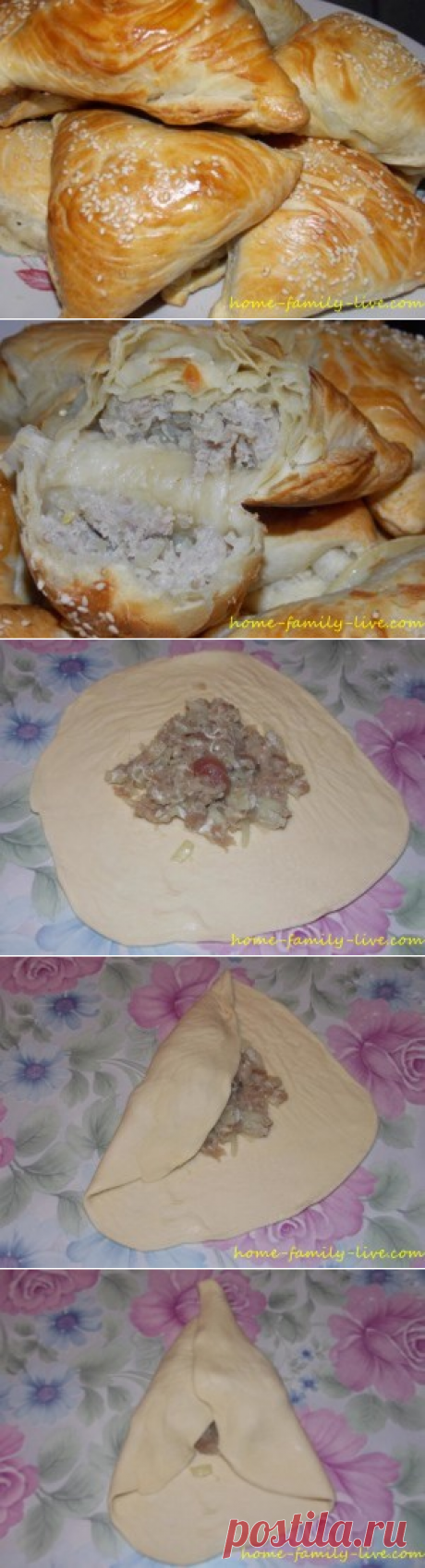 Самса с мясом/Сайт с пошаговыми рецептами с фото для тех кто любит готовить