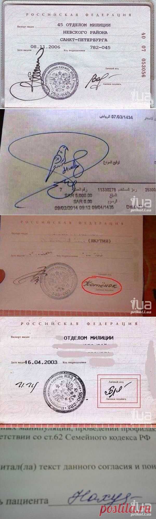 ВОТ ТАКИЕ ПОДПИСИ БЫВАЮТ!