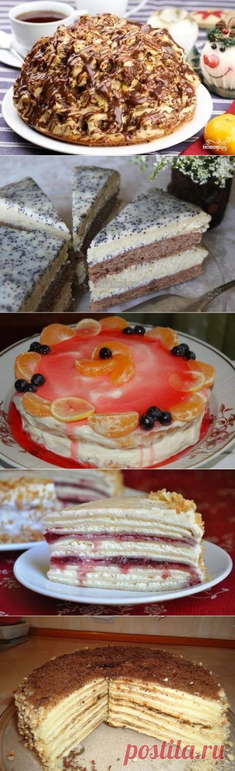 Десертный вихрь. Десять вкуснейших домашних тортиков - Простые рецепты Овкусе.ру