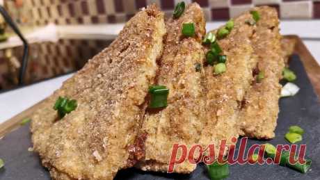 Открыла для себя новый способ приготовления рыбы. Теперь жарю её не в кляре, а в вафельных коржах (делюсь рецептом из минтая) | Розовый баклажан | Яндекс Дзен