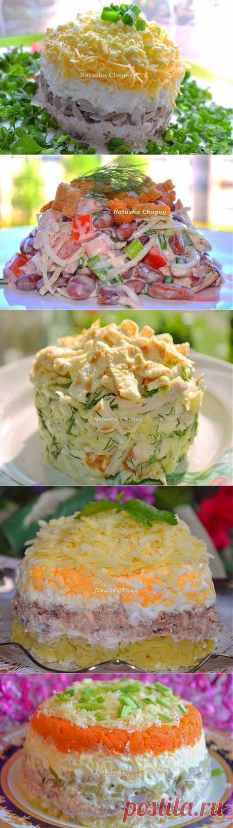 9 очень ВКУСНЫХ салатиков.