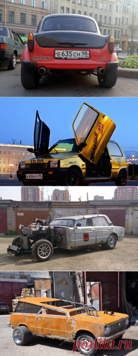 Необычный тюнинг авто