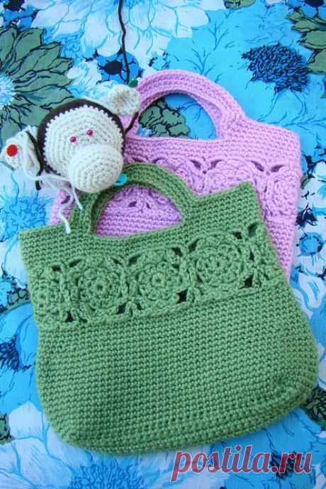 crochet bags free pattern: