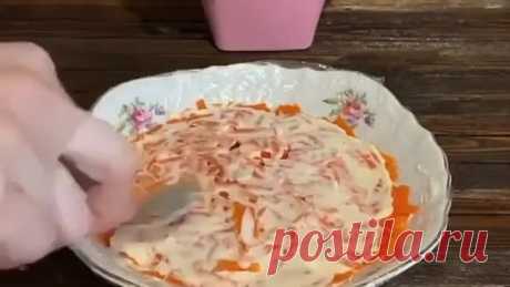 Салат грибная поляна