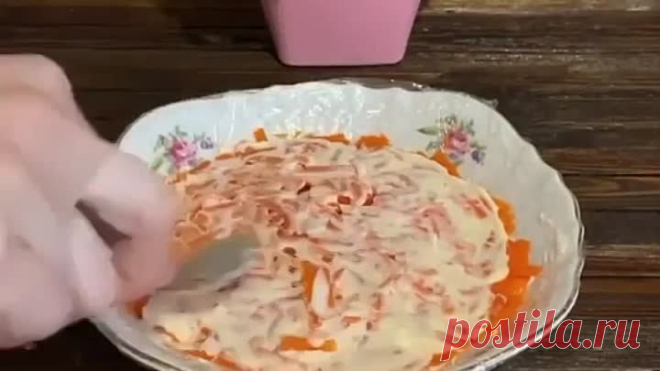 Салат грибная поляна