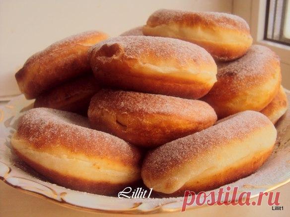 Пончики с шоколадным кремом "Восторг"