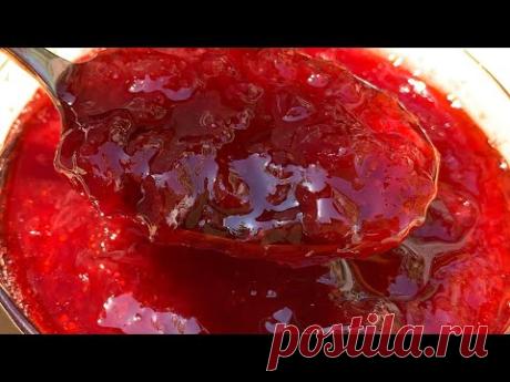 Клубничный джем или конфитюр без загустителей ,стойкий цвет| Strawberry Jam | Ելակի ջեմ