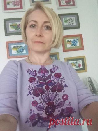Спробувала вишивати колодочками... - Larisa Dmitrenko