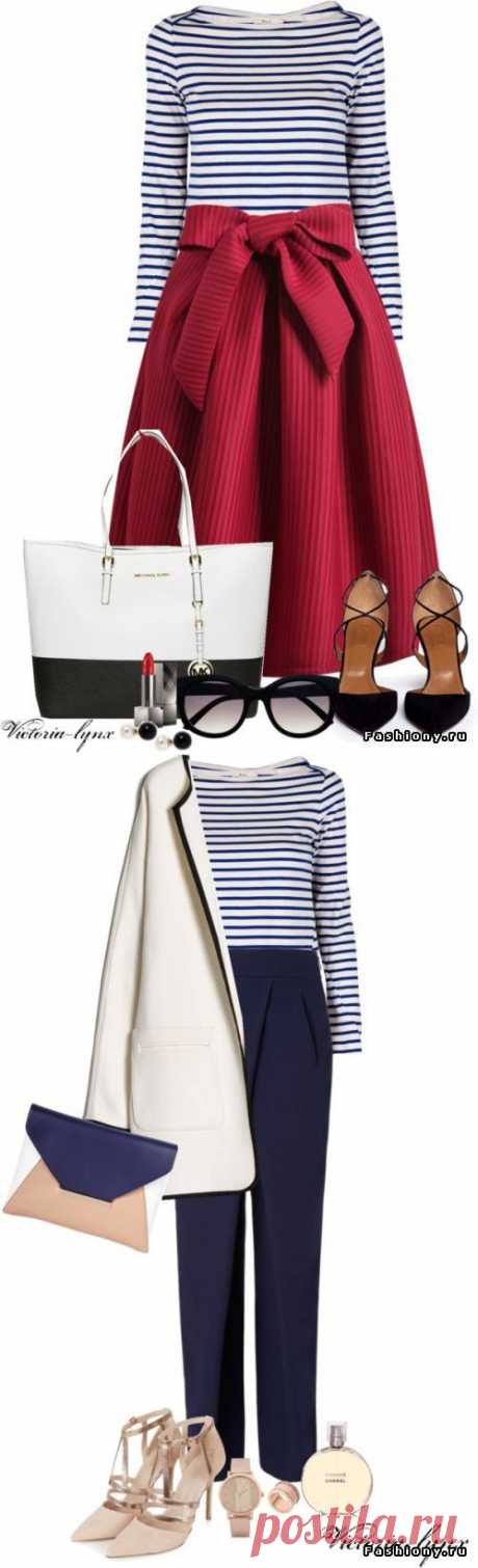 10 образов...с тельняшкой