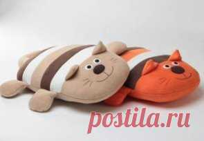 Милейшие котоподушки своими руками
#мастер_класс #своими_руками #подушка #шить #сшить_подушку #выкройка