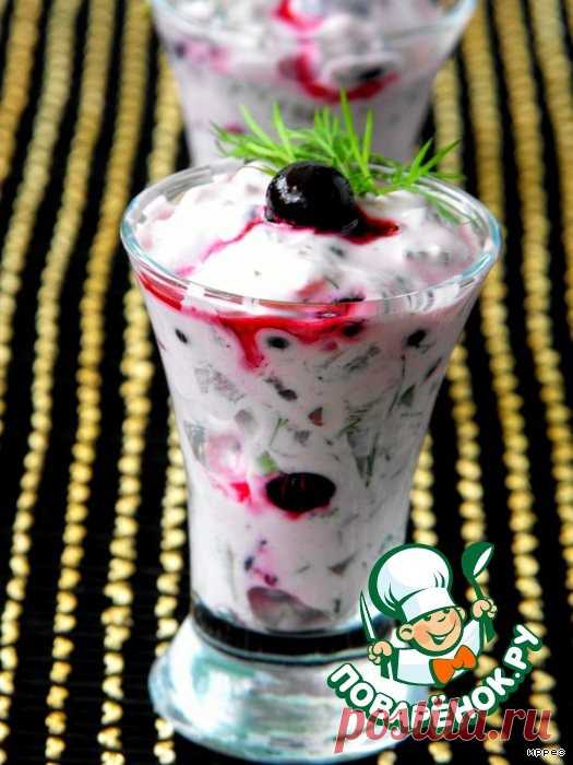 Cельдь с черной смородиной Кулинарный рецепт