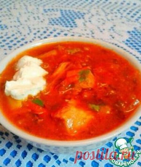 Украинский борщ от тети Нюси - кулинарный рецепт