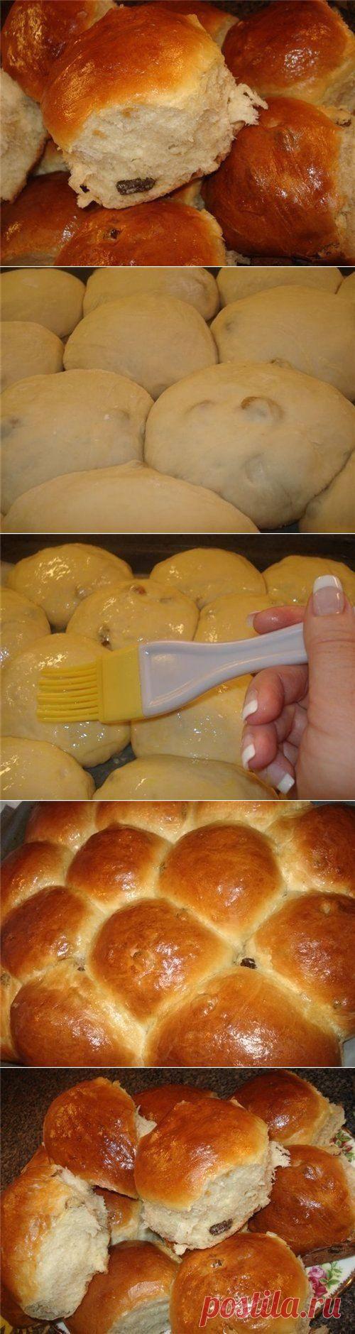 Булочки к обеду за 2 часа.