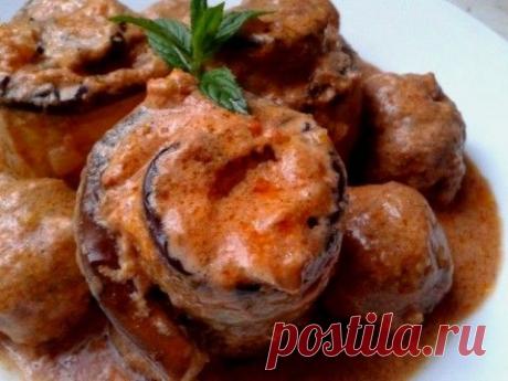 Розы из баклажанов, просто и вкусно!