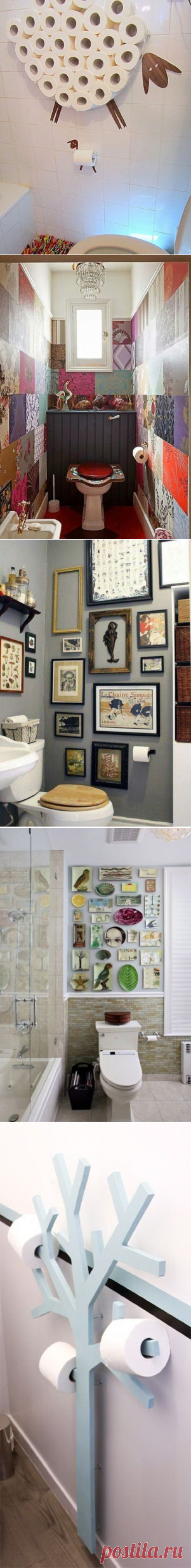 Оригинальные интерьеры санузла — Роскошь и уют