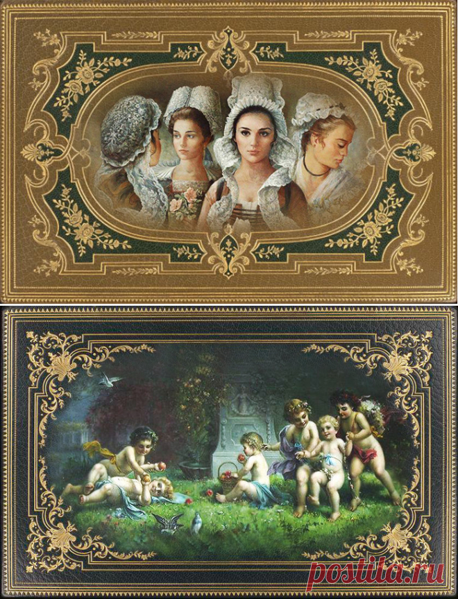 Картинки для декупажа шкатулок.