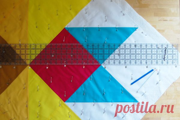 Юнион-сквер Big Block Quilt-the Part 3 | WeAllSew