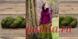 Вязаная юбка трапеция Autumn Foliage - Вяжи.ру