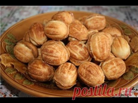 Орешки со сгущенкой. Классический пошаговый рецепт домашней выпечки