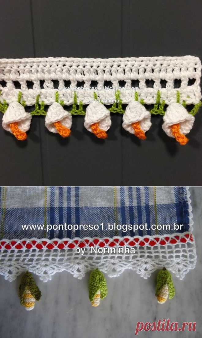 ОБВЯЗКА КРАЯ ИЗДЕЛИЯ КРЮЧКОМ ОЧЕНЬ КРАСИВЫЕ ВАРИАНТЫ