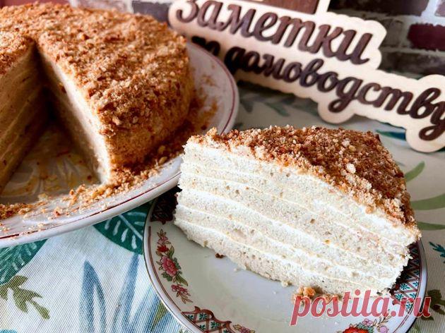 Всего один ингредиент перевернул весь рецепт — необычная альтернатива медовику без раскатки коржей | Заметки по домоводству Пульс Mail.ru