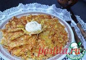 Драники из сельдерея - кулинарный рецепт